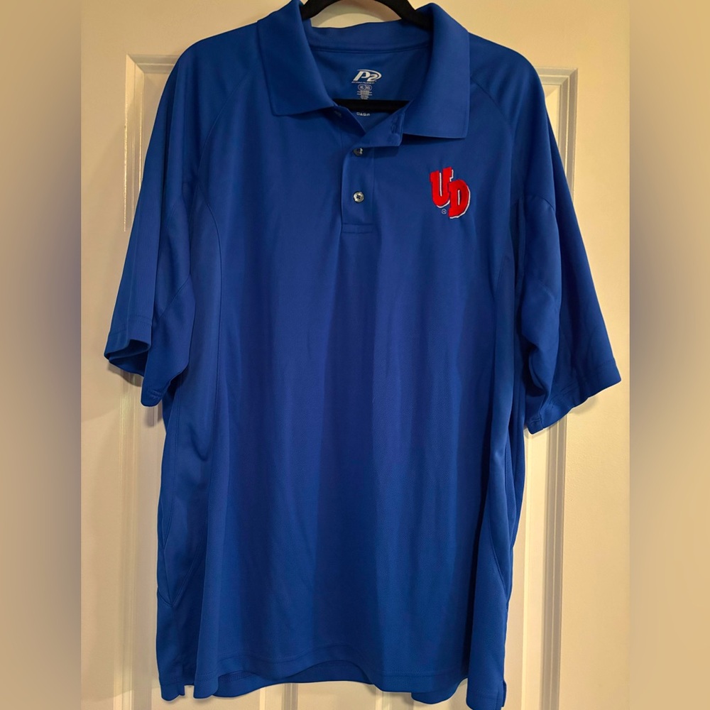 UD (University of Dayton) Men’s polo shirt, size XL